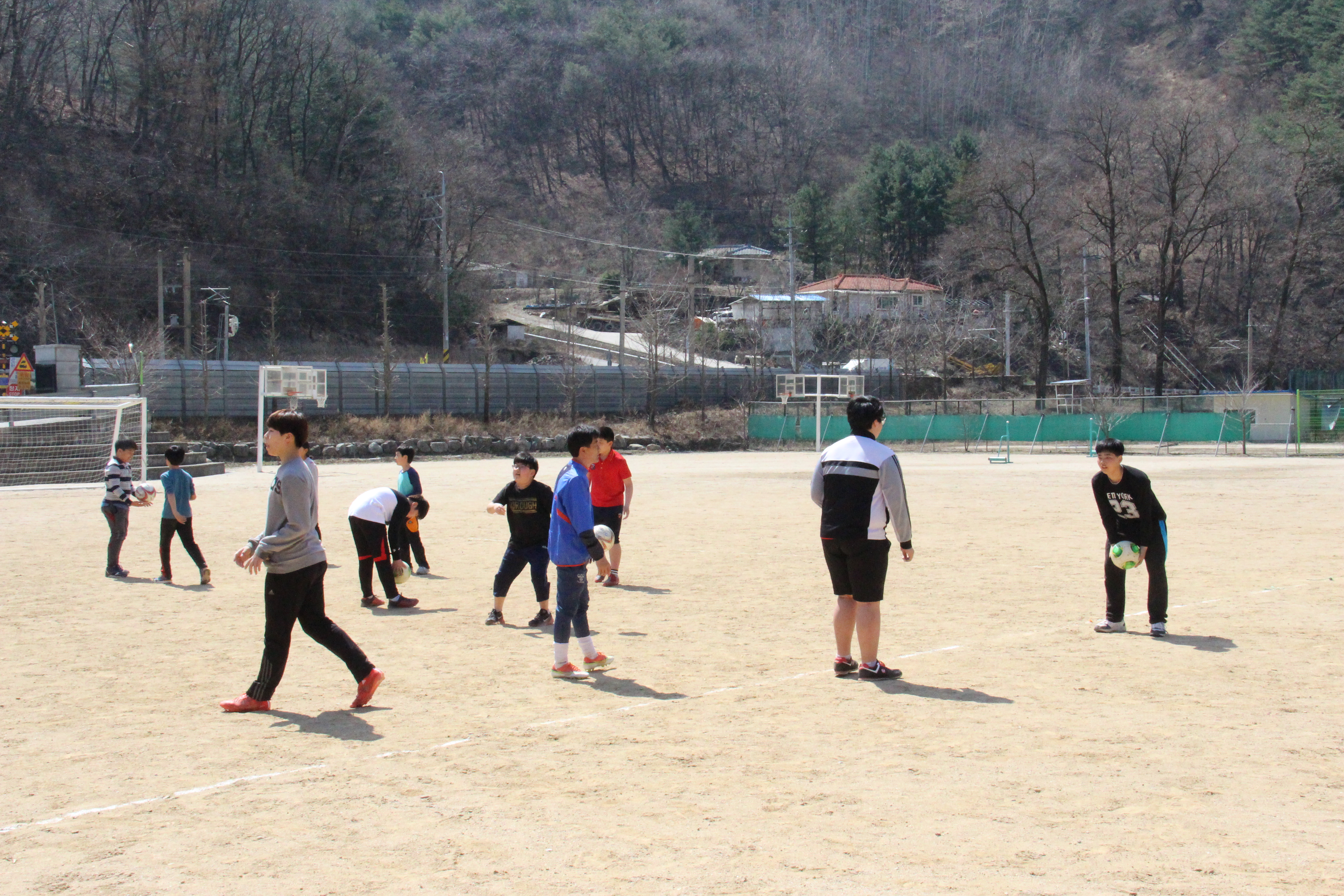 2016 축구 동아리 활동 사진